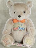 Matthew | Custom handmade teddy bear created for cureAHC - Alternating Hemiplegia of Childhood